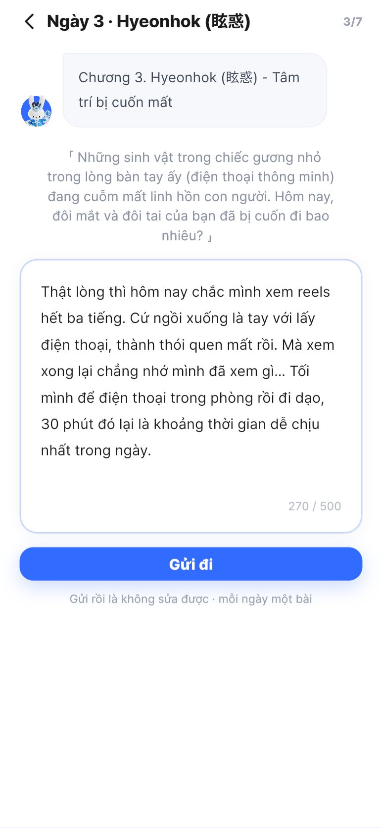 Ghi chép · của hôm nay